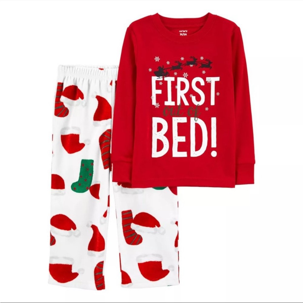 5/$25 Carter’s First Out of Bed Pajama Set